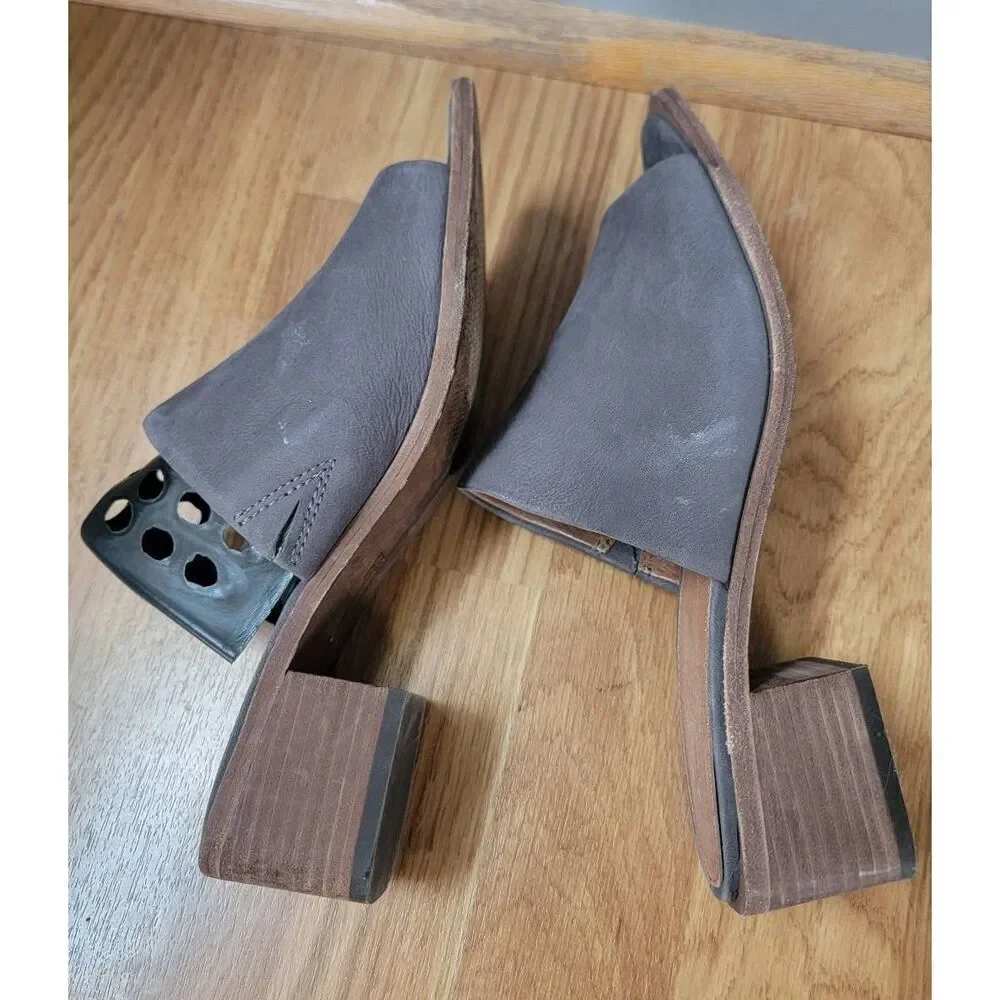 Frye Lucia Leather Mule Sandal 8